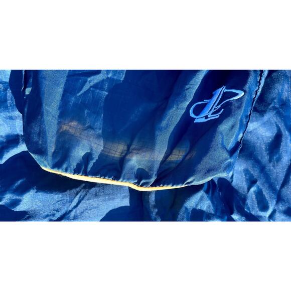 VTG‎ 1999 Super Bowl XXXIII Miami Windbreaker Jacket Men's Blue Sz L Pre-Owned - Picture 8 of 10